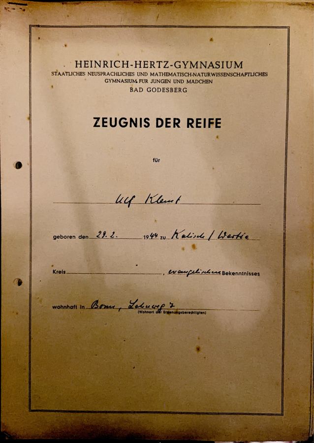 Documento original: Conclusão dos estudos secundários